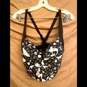 Halloween idea: Disney Little Mermaid twist front bikini top